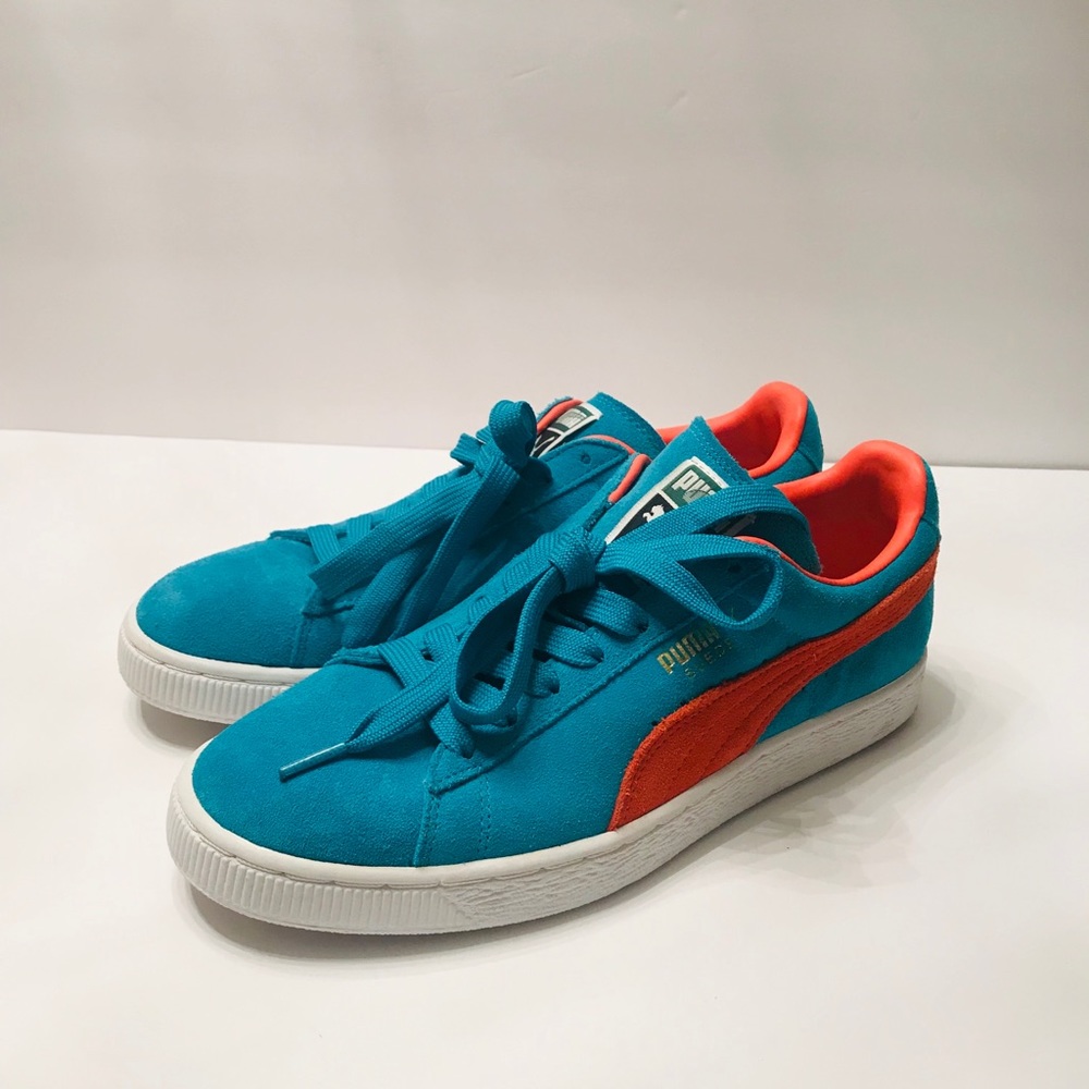 Puma Suede Classic+Bluebird-Tigerlily Sneakers 👟